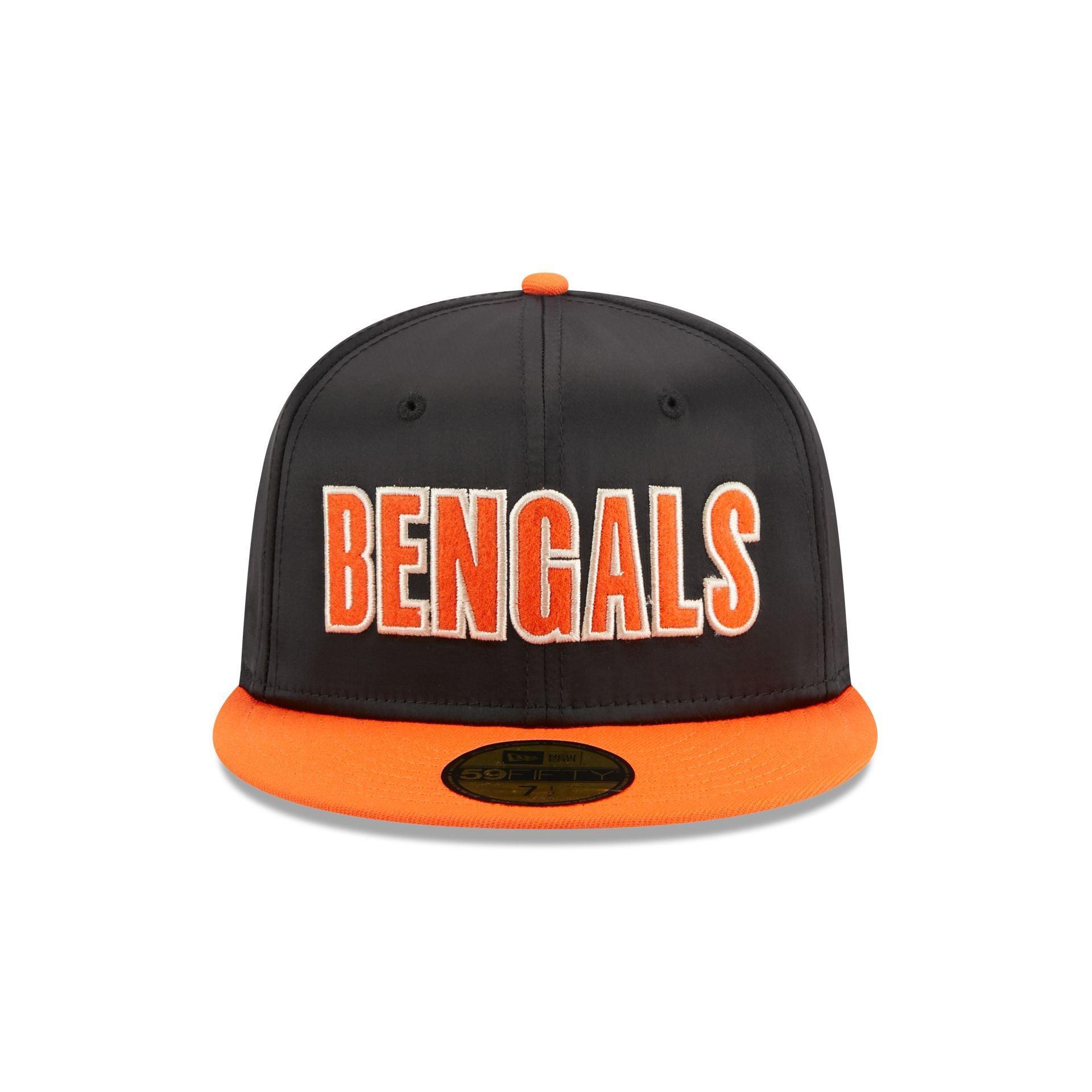 Cincinnati Bengals Satin 59FIFTY Fitted Hat Male Product Image