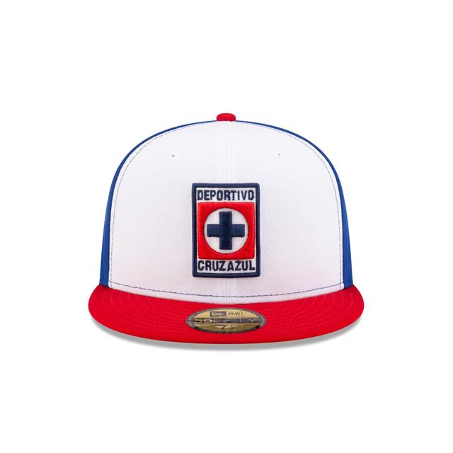 Cruz Azul Blue 59FIFTY Fitted Hat Male Product Image