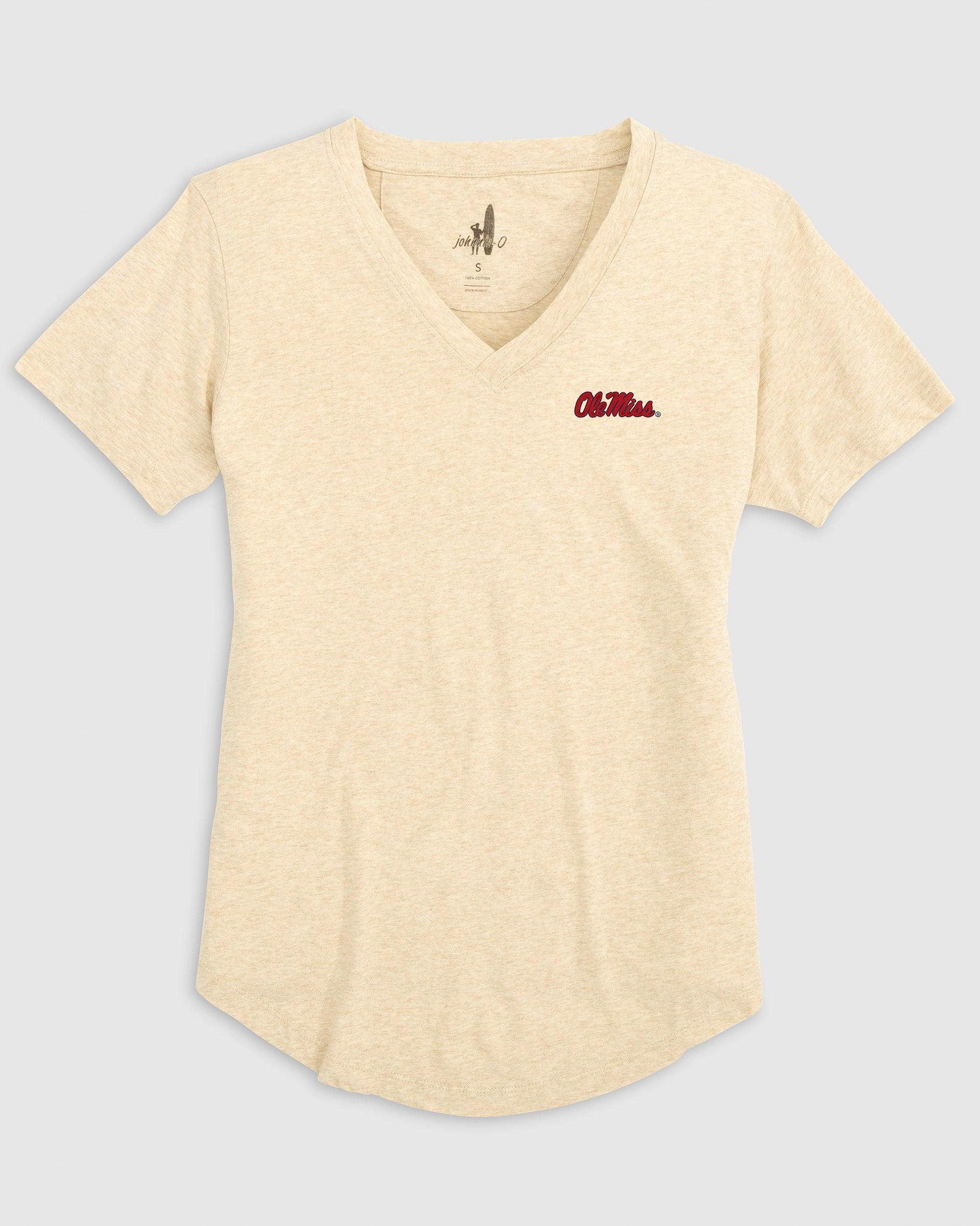 johnnie-O Southern California Merediths V-Neck T-Shirt - Trojan Logo Product Image