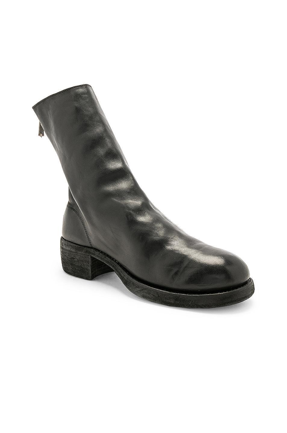 Guidi Leather Horse Zip Back Boots Product Image