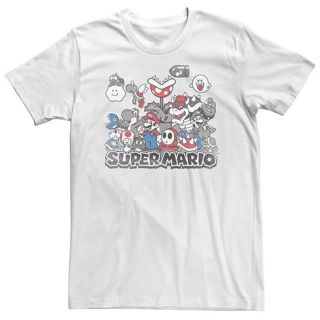 Big & Tall Nintendo Super Mario Running Tee, Mens Product Image