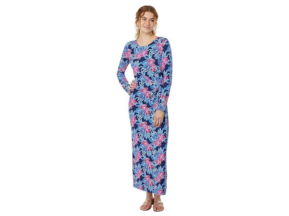 Womens Bryson Floral Long-Sleeve Maxi Dress Product Image