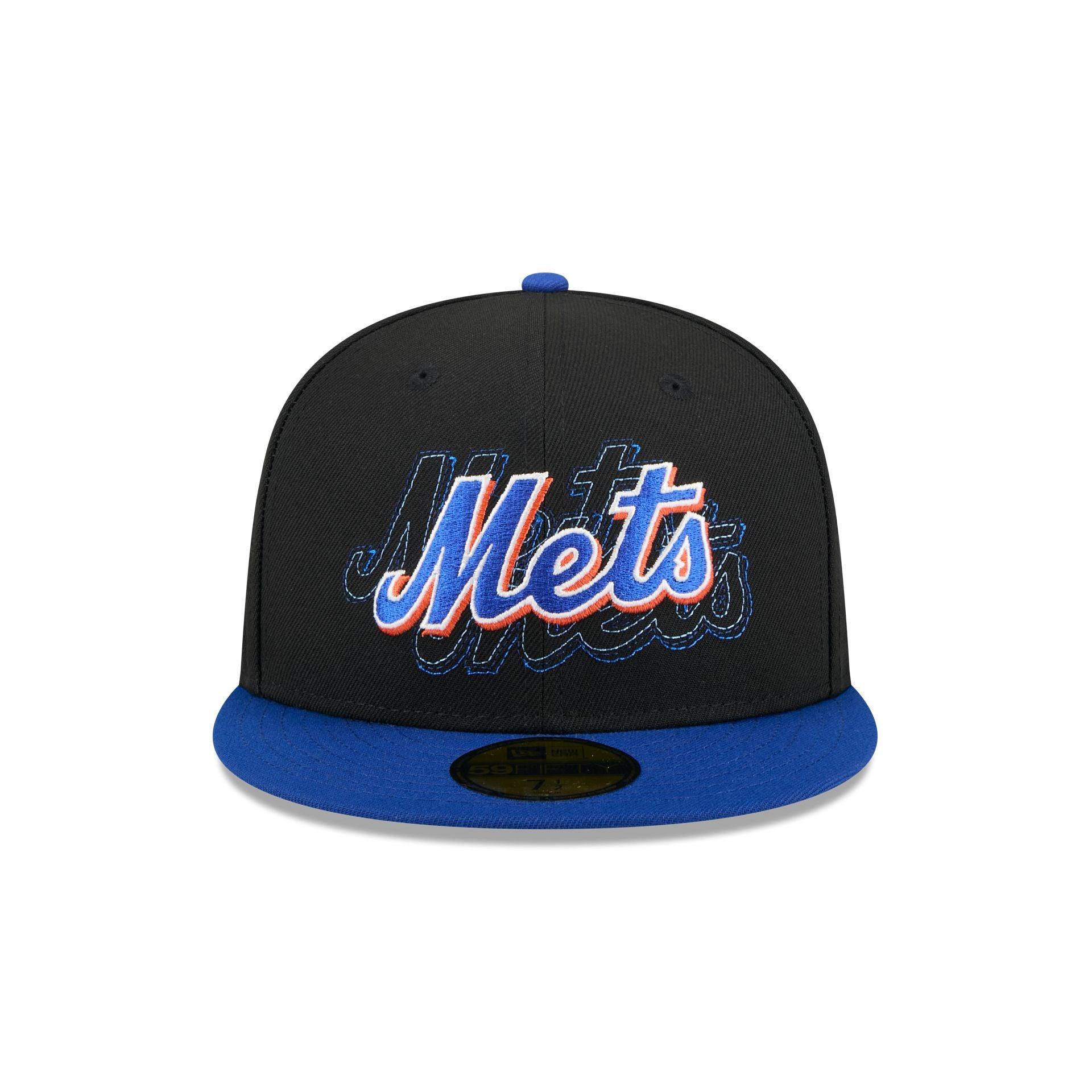 New York Mets Shadow Stitch 59FIFTY Fitted Hat Male Product Image