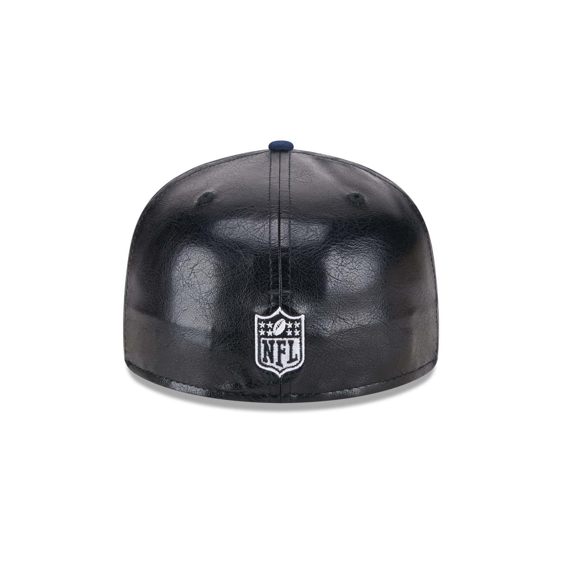 Dallas Cowboys Faux Leather Crown 59FIFTY Fitted Hat Male Product Image