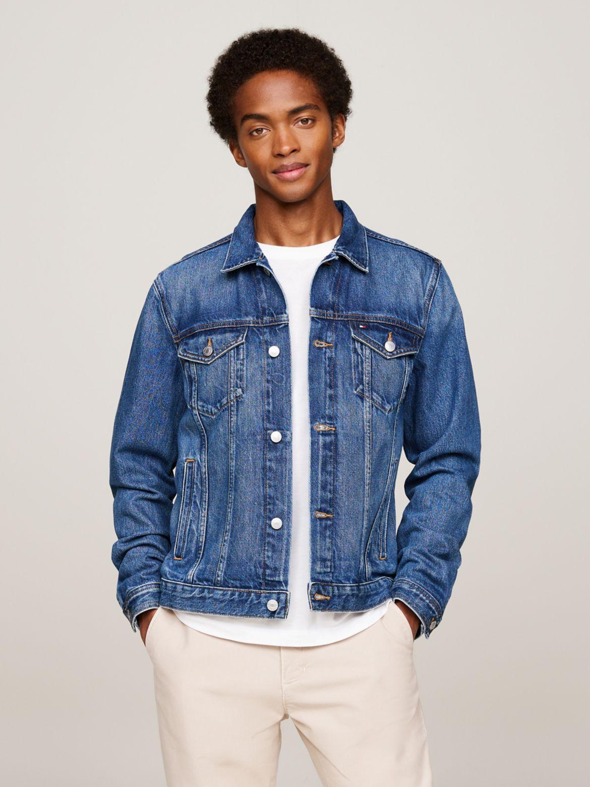 Tommy Hilfiger Men's Indigo Wash Denim Jacket Product Image