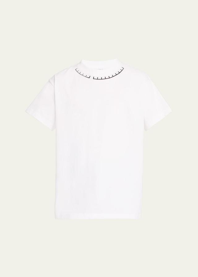 Mens Jersey Logo Collar T-Shirt Product Image