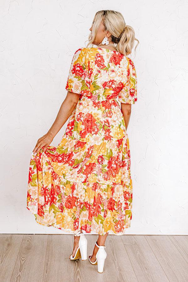 Sway The Night Away Floral Midi Product Image