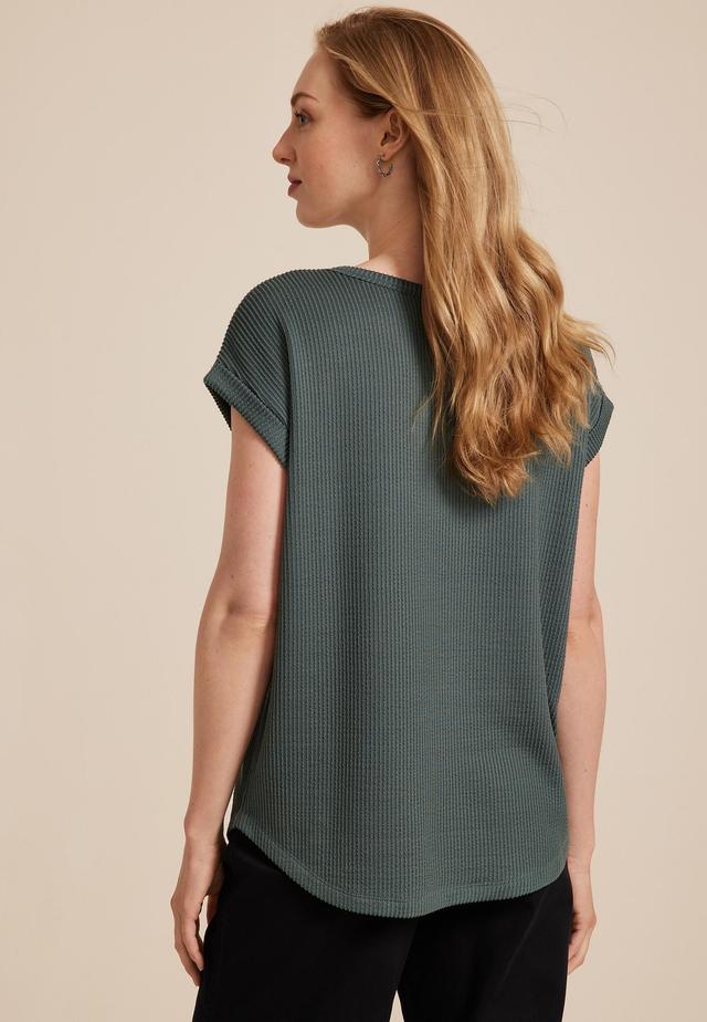 24/7 Clara Ribbed Tee Product Image