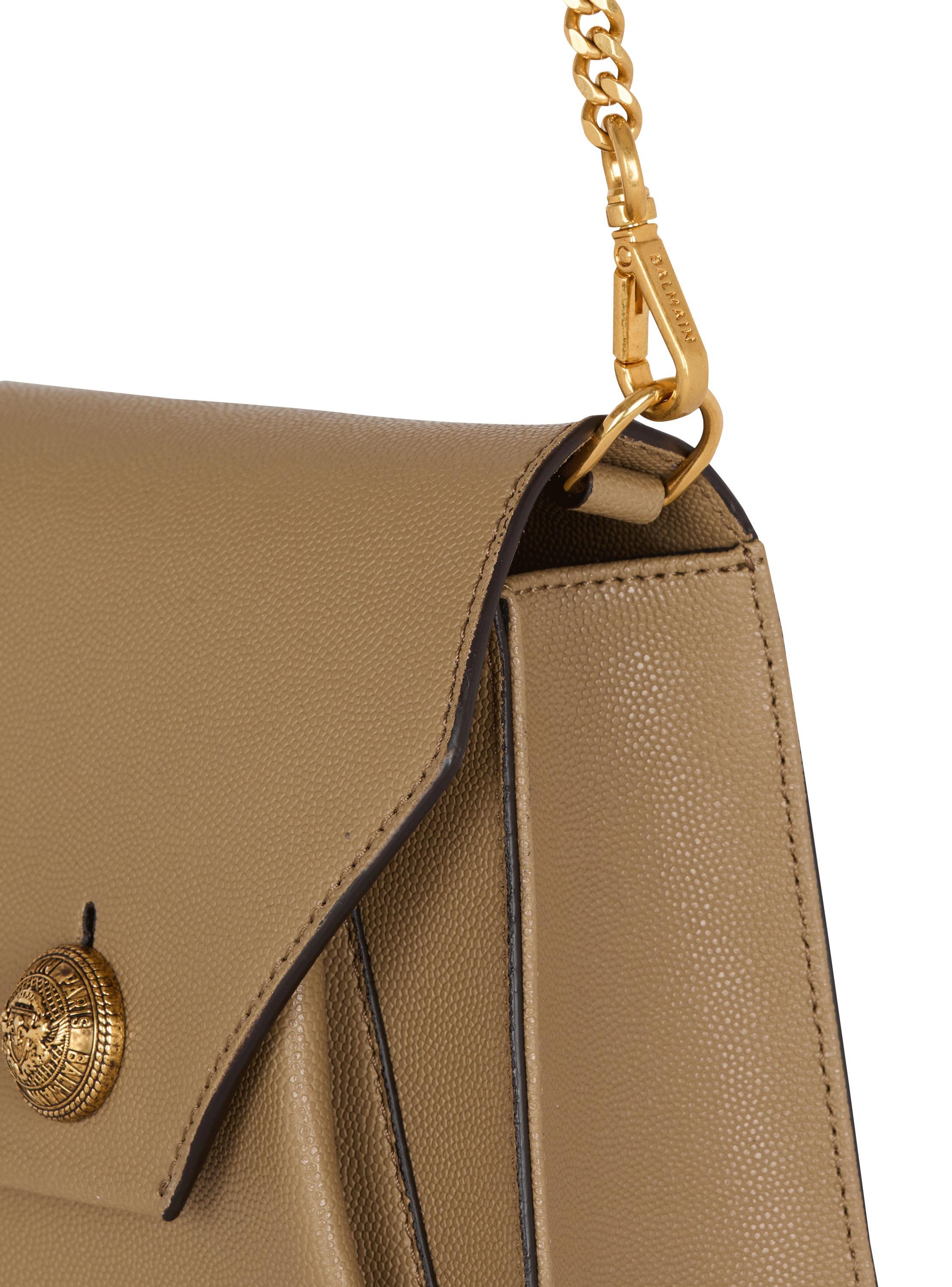 Emblème Flap grained calfskin bag Product Image