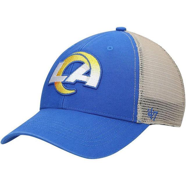 Mens 47 Royal/Natural Los Angeles Rams Flagship Logo MVP Snapback Hat Product Image