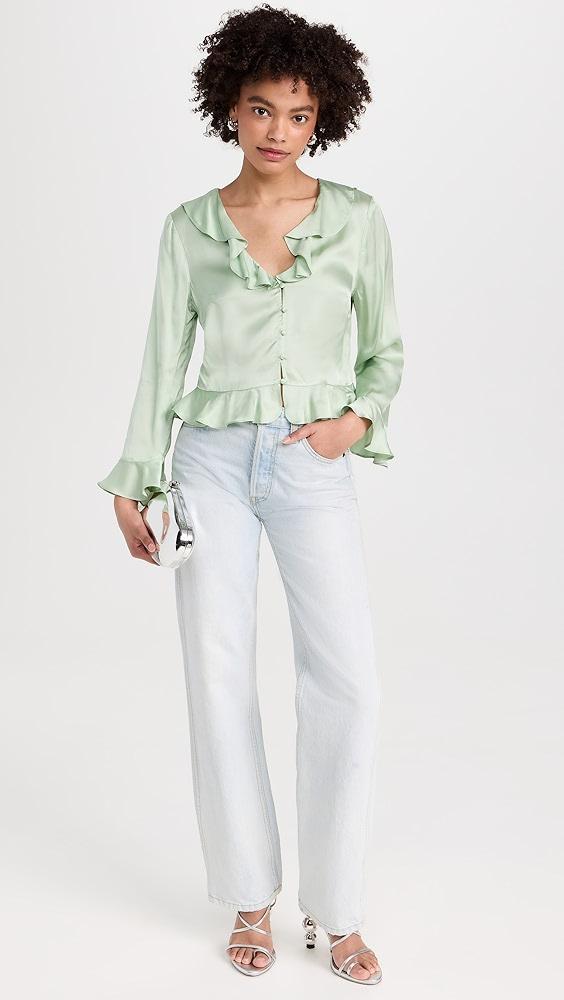 RIXO Amaya Top | Shopbop Product Image