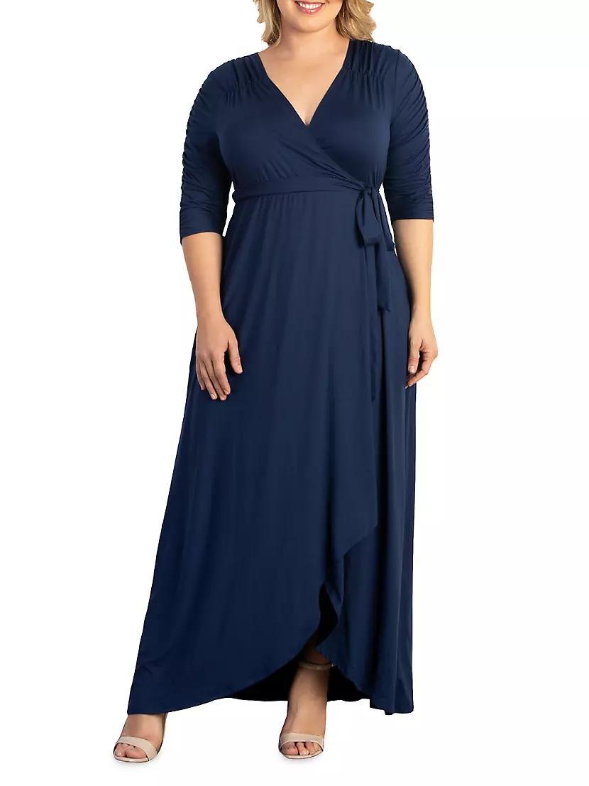 Meadow Dream Wrap Maxi Dress Product Image