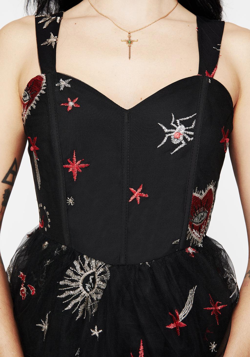 Bloodlust Cami Corset Mini Dress Product Image