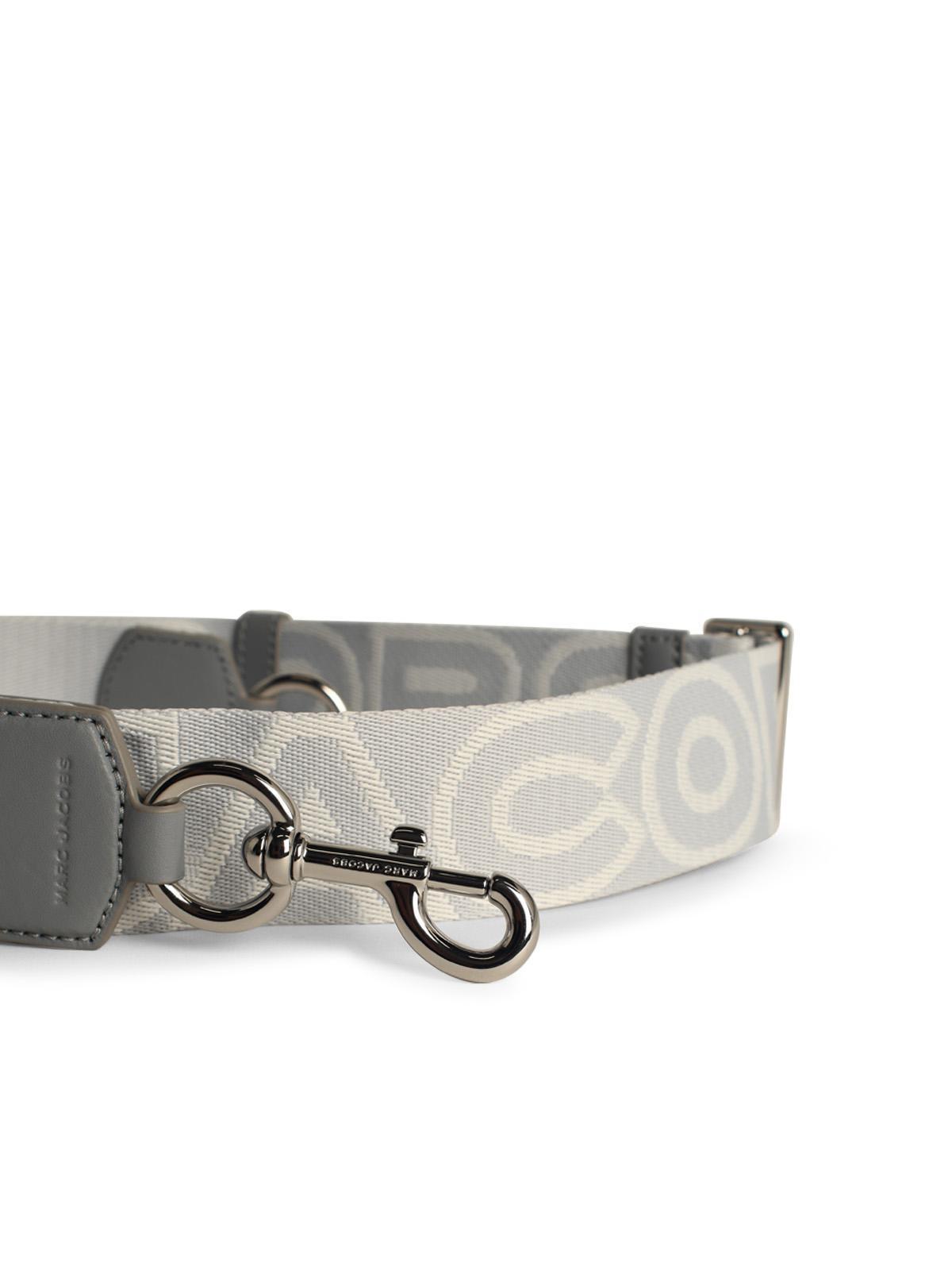 Grey Cotton Shoulder Strap In Gris Product Image