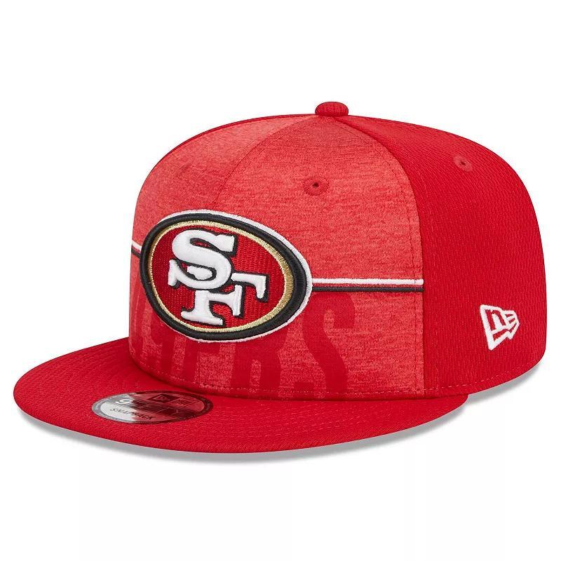 Mens New Era Scarlet San Francisco 49ers 2023 Nfl Training Camp 9FIFTY Snapback Hat Product Image