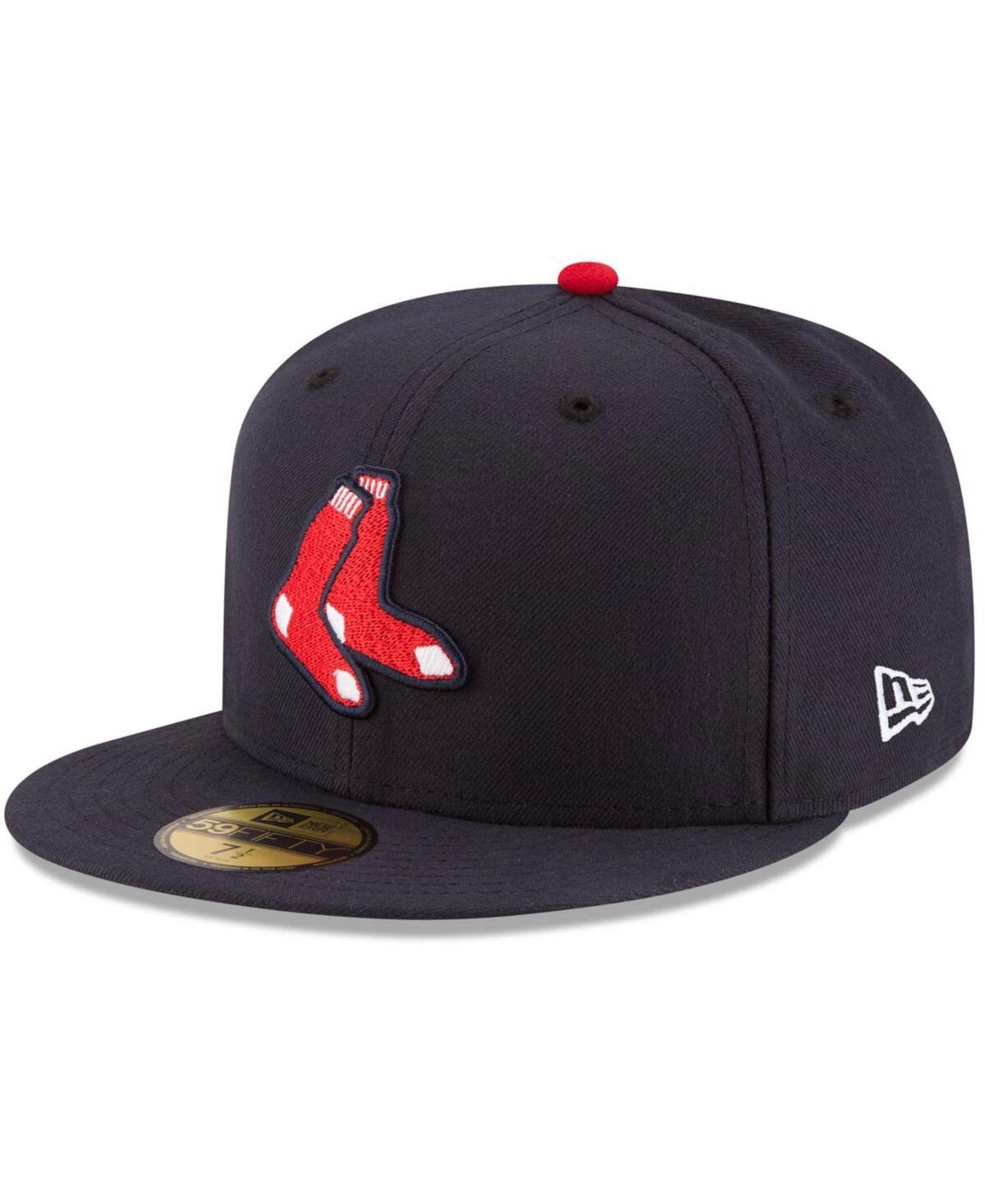 Mens New Era Boston Red Sox Alternate Authentic Collection On-Field 59FIFTY Fitted Hat Blue Product Image