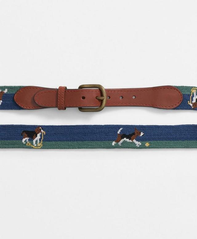 Smathers & Branson Needlepoint Beagle Belt Product Image