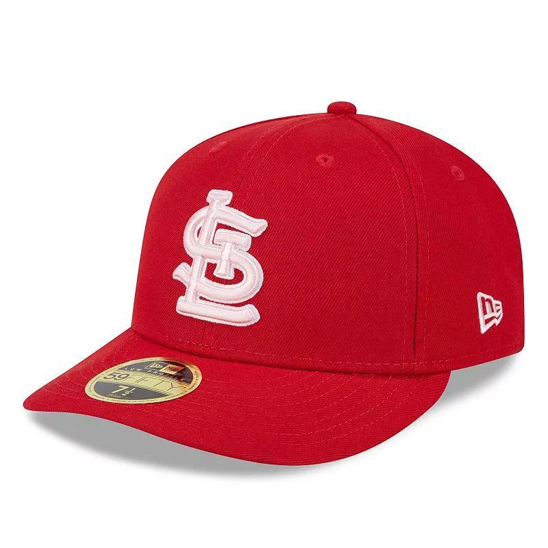 Mens New Era St. Louis Cardinals 2024 Mothers Day Low Profile 59FIFTY Fitted Hat Product Image