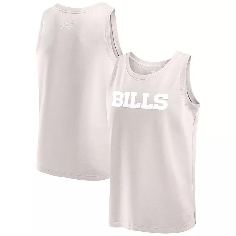 Mens Fanatics Cream Buffalo Bills Elements Tank Top Product Image