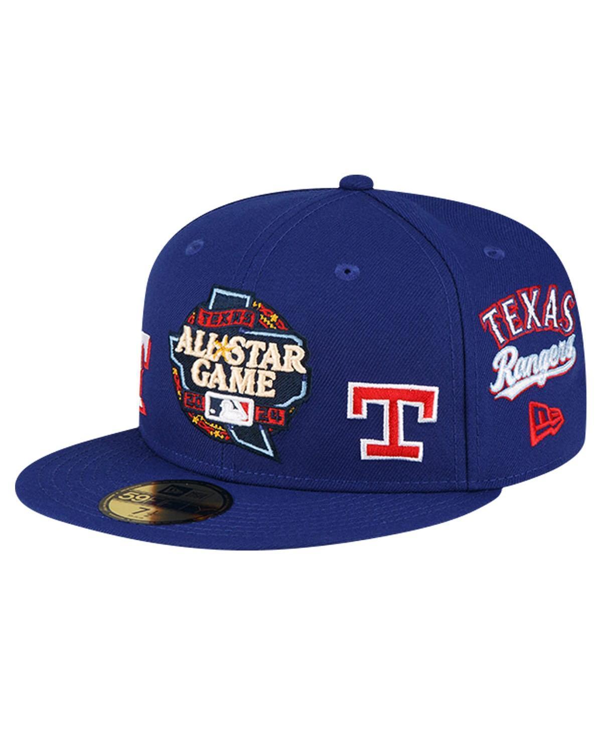 New Era Mens Navy Texas Rangers 2024 Mlb All-Star Game Multi 59FIFTY Fitted Hat Product Image