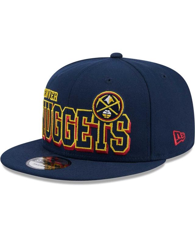 Mens New Era Navy Denver Nuggets Gameday 59FIFTY Snapback Hat, Nug Blue Product Image