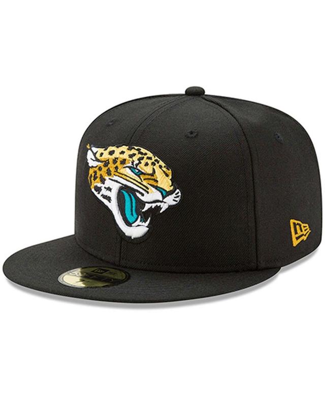 Mens New Era Jacksonville Jaguars Head Logo Omaha 59FIFTY Fitted Hat Product Image