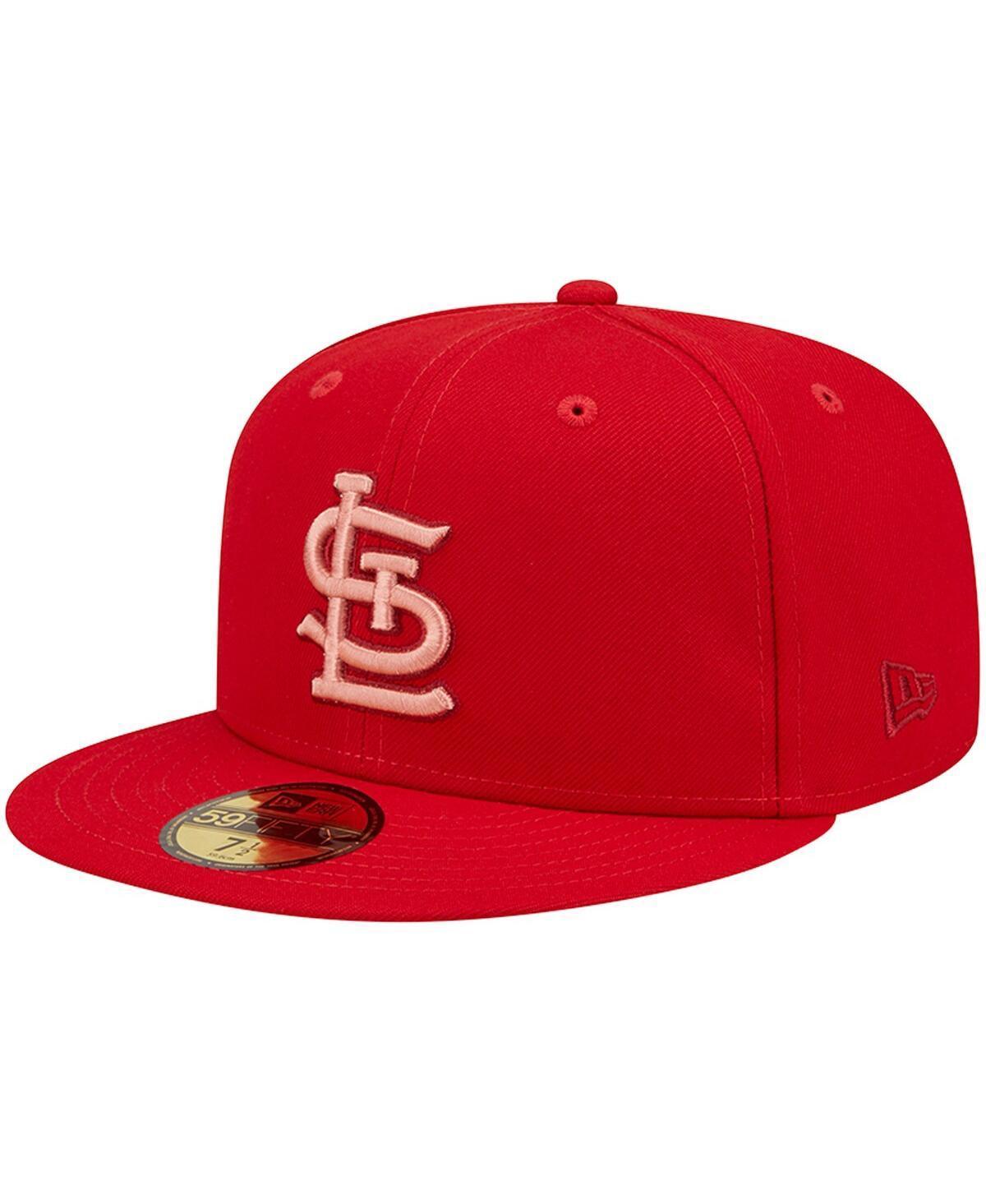 Mens New Era Red St. Louis Cardinals Monochrome Camo 59FIFTY Fitted Hat Product Image