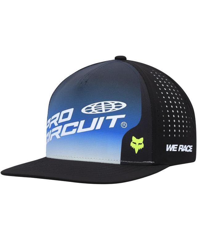 Mens Fox Blue Foyl Pro Circuit Adjustable Snapback Hat - Blue Product Image