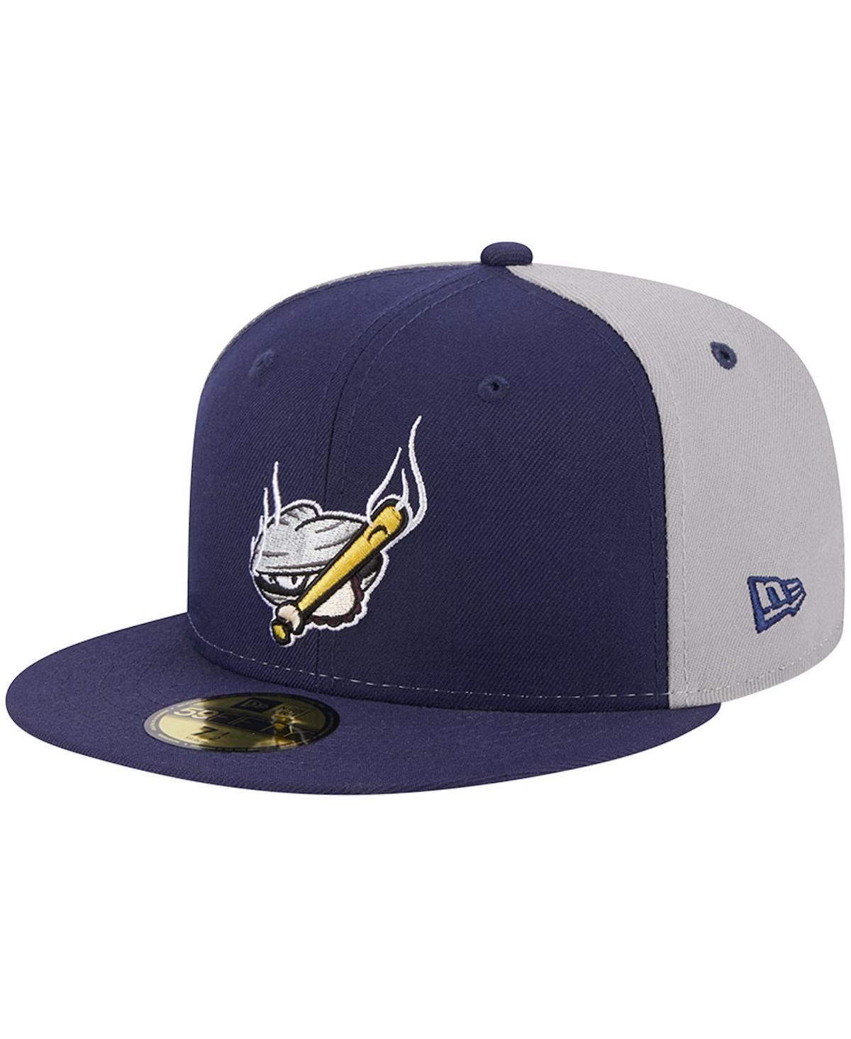 New Era Mens Navy Portland Sea Dogs Theme Nights Clam Bake 59FIFTY Fitted Hat Product Image