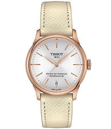 Tissot Chemin des Tourelles Powermatic 80 Bracelet Watch, 34mm Product Image