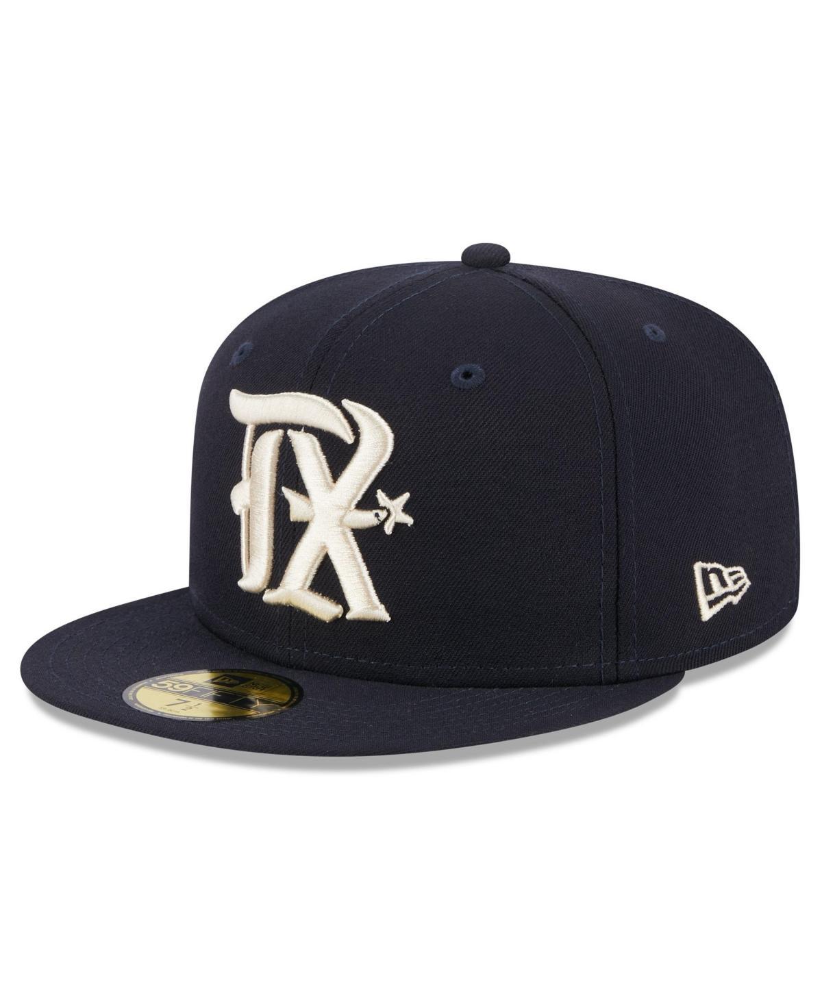 Mens New Era Navy Texas Rangers 2023 City Connect 59FIFTY Fitted Hat Product Image