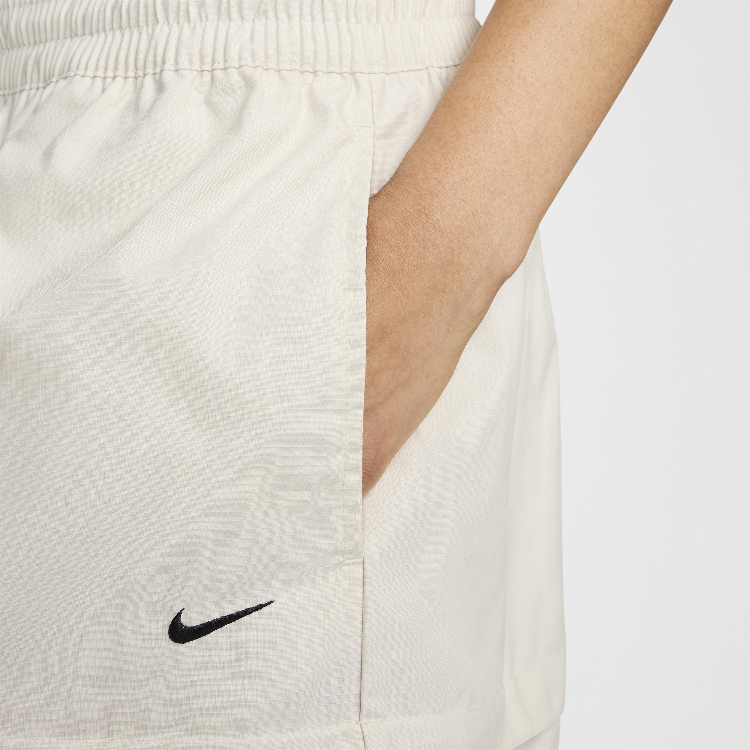 Womens Nike Sportswear Essential Mid-Rise Woven Cargo Midi Skirt Product Image