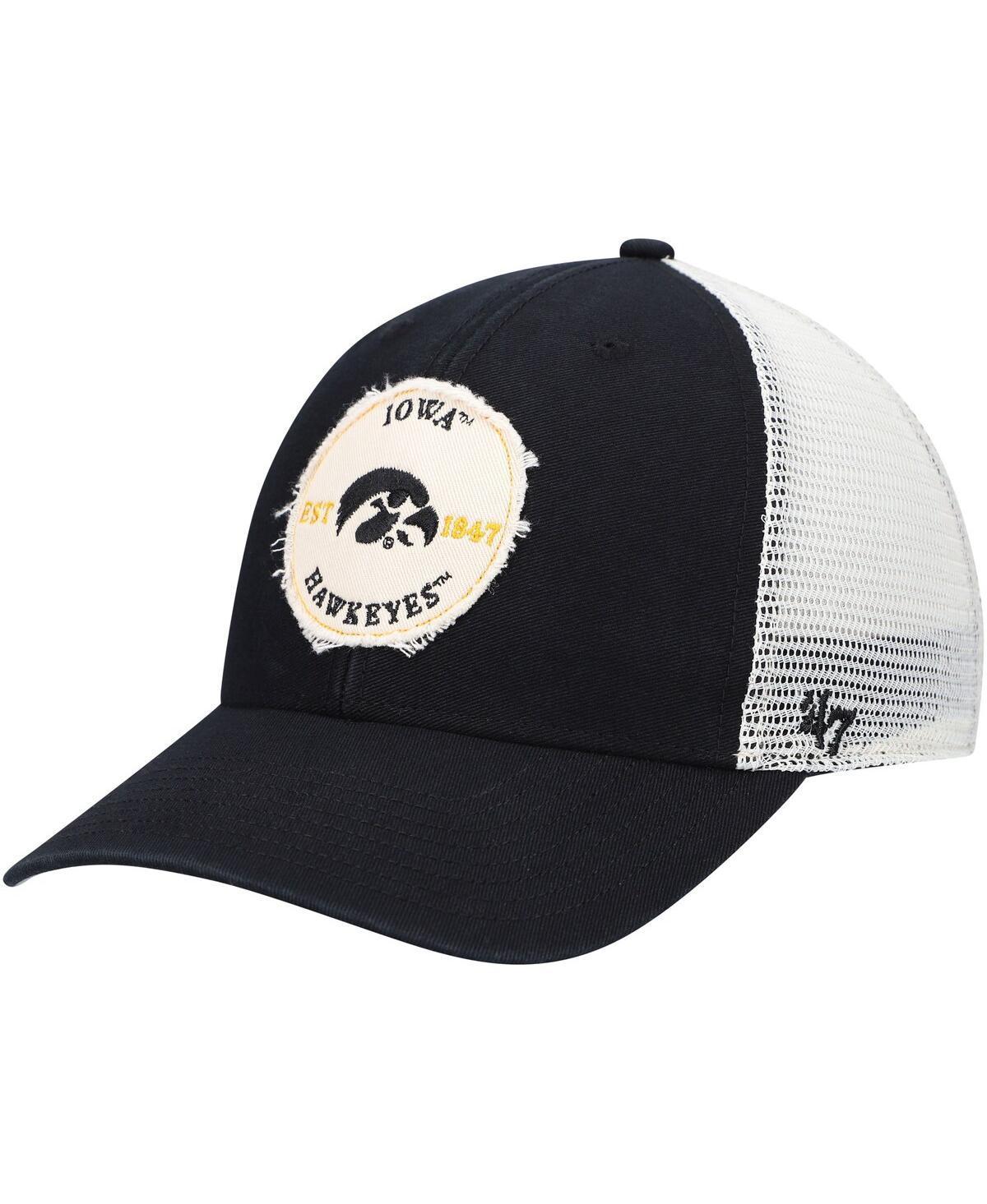 Mens 47 Black Iowa Hawkeyes Howell Mvp Trucker Snapback Hat Product Image