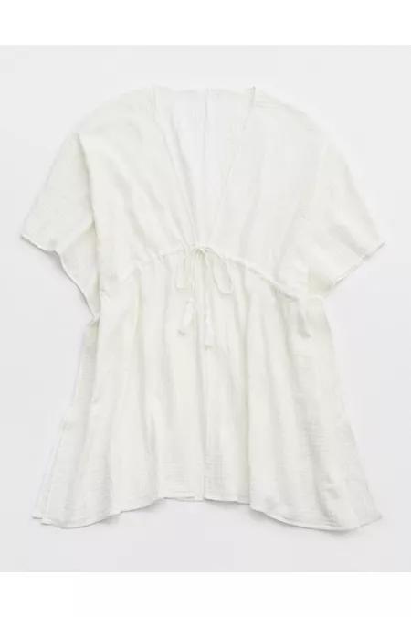 Aerie Gauze Tie Cape Women's Product Image