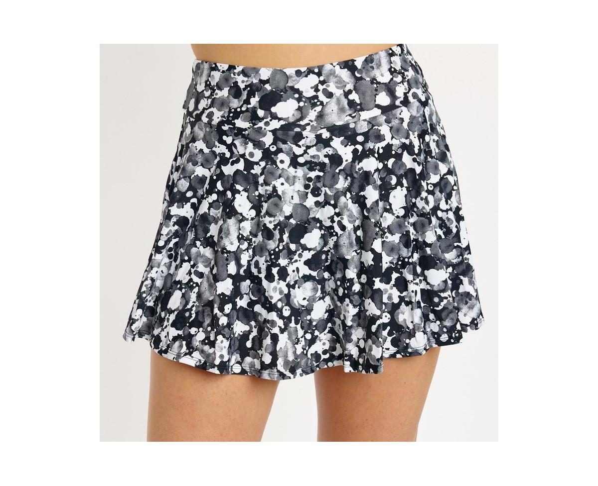 Calypsa Womens Flowy Swim Skort Product Image