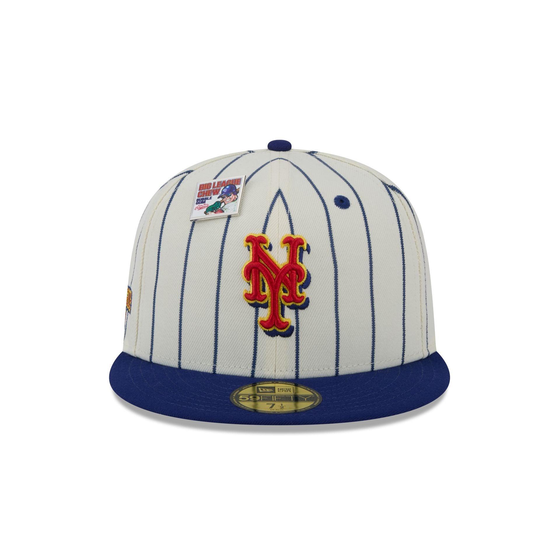 Big League Chew X New York Mets Pinstripe 59FIFTY Fitted Hat Male Product Image