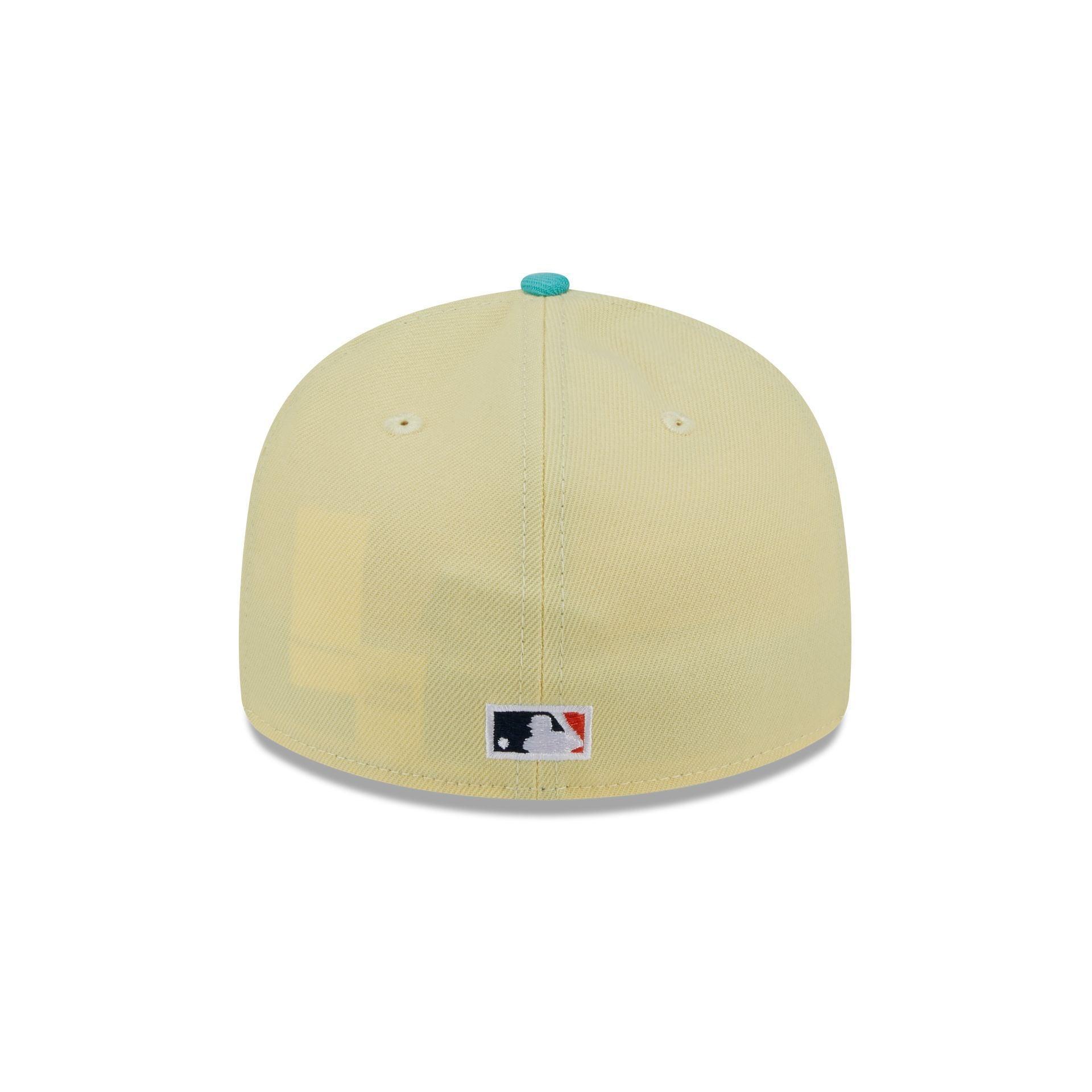 Houston Astros Soft Yellow Low Profile 59FIFTY Fitted Hat Male Product Image