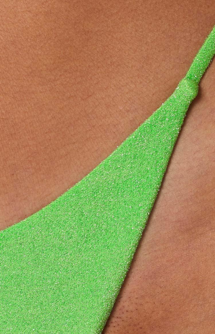 Theo Green Bikini Bottoms Product Image