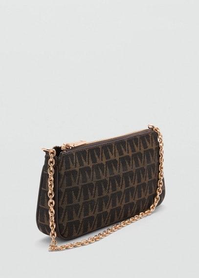 MANGO - Chain jacquard bag - One size - Women Product Image