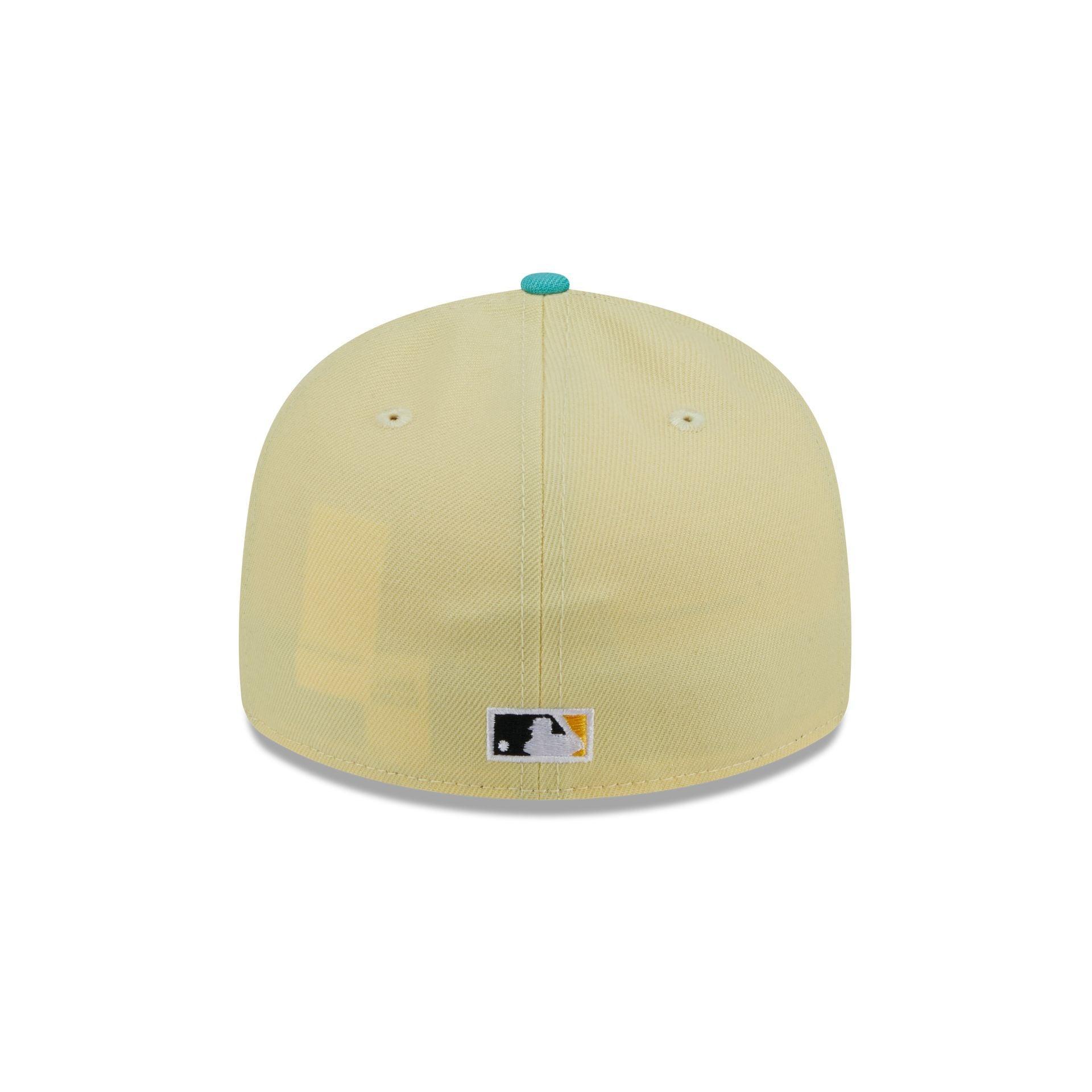 Pittsburgh Pirates Soft Yellow Low Profile 59FIFTY Fitted Hat Male Product Image