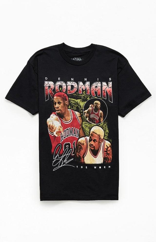 RODMAN BRAND Mens Basketball Collage T-Shirt Product Image