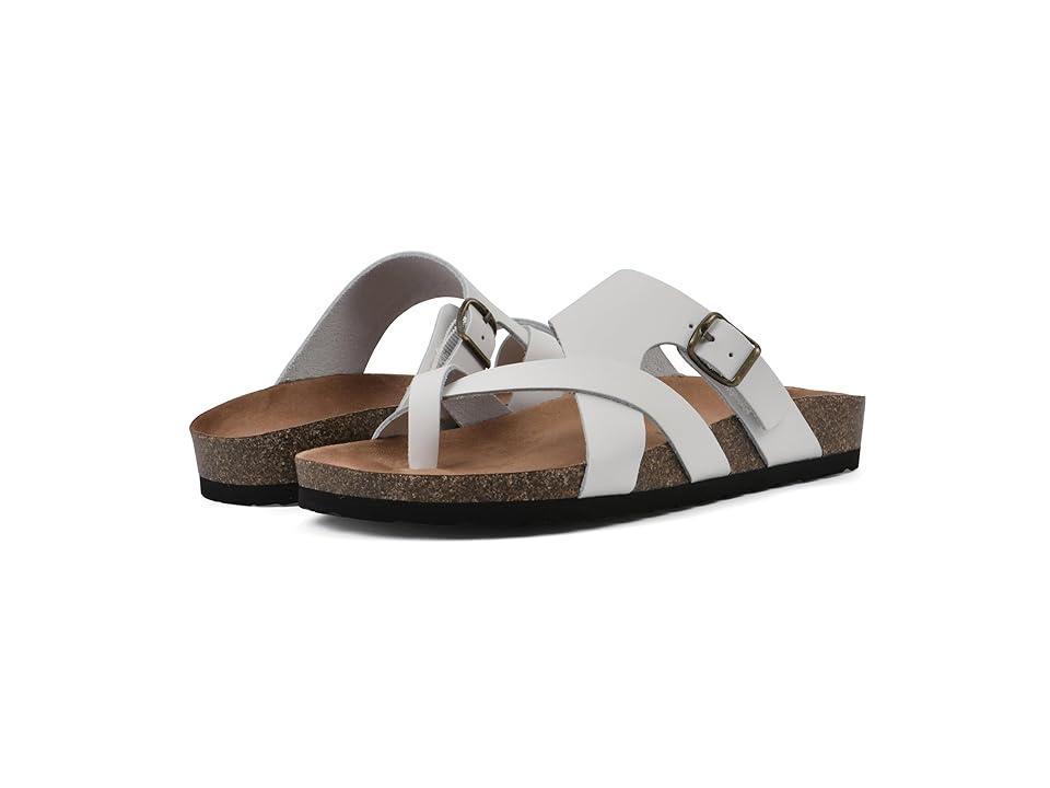 White Mountain Womens Graph Footbed Sandals Product Image