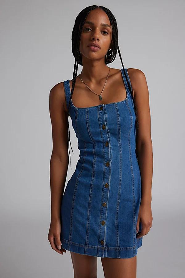 BDG Riley Denim Mini Dress Product Image