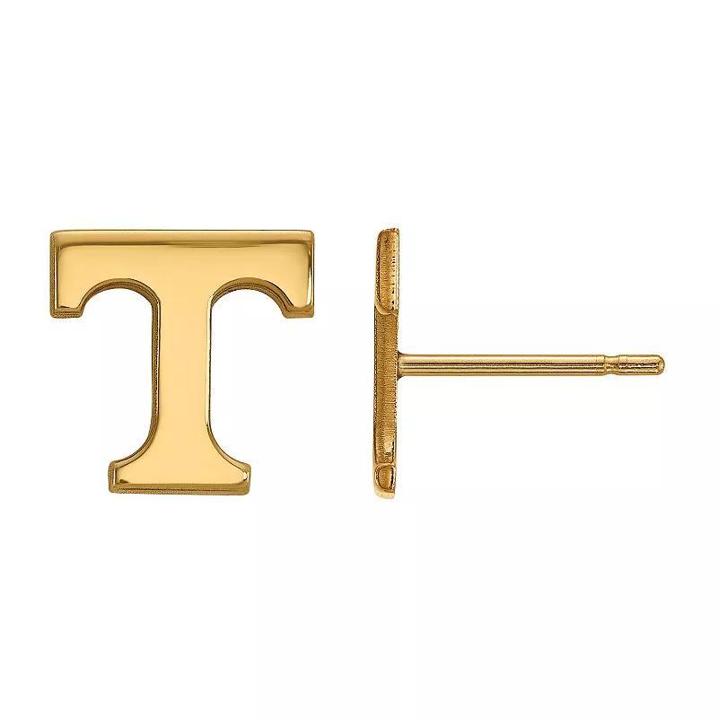 LogoArt Tennessee Volunteers 14K Yellow Gold XS Post Earrings, Womens, 14k Gold Product Image