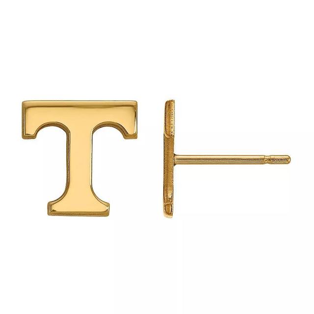 LogoArt Tennessee Volunteers 14K Yellow Gold XS Post Earrings, Womens, 14k Gold Product Image