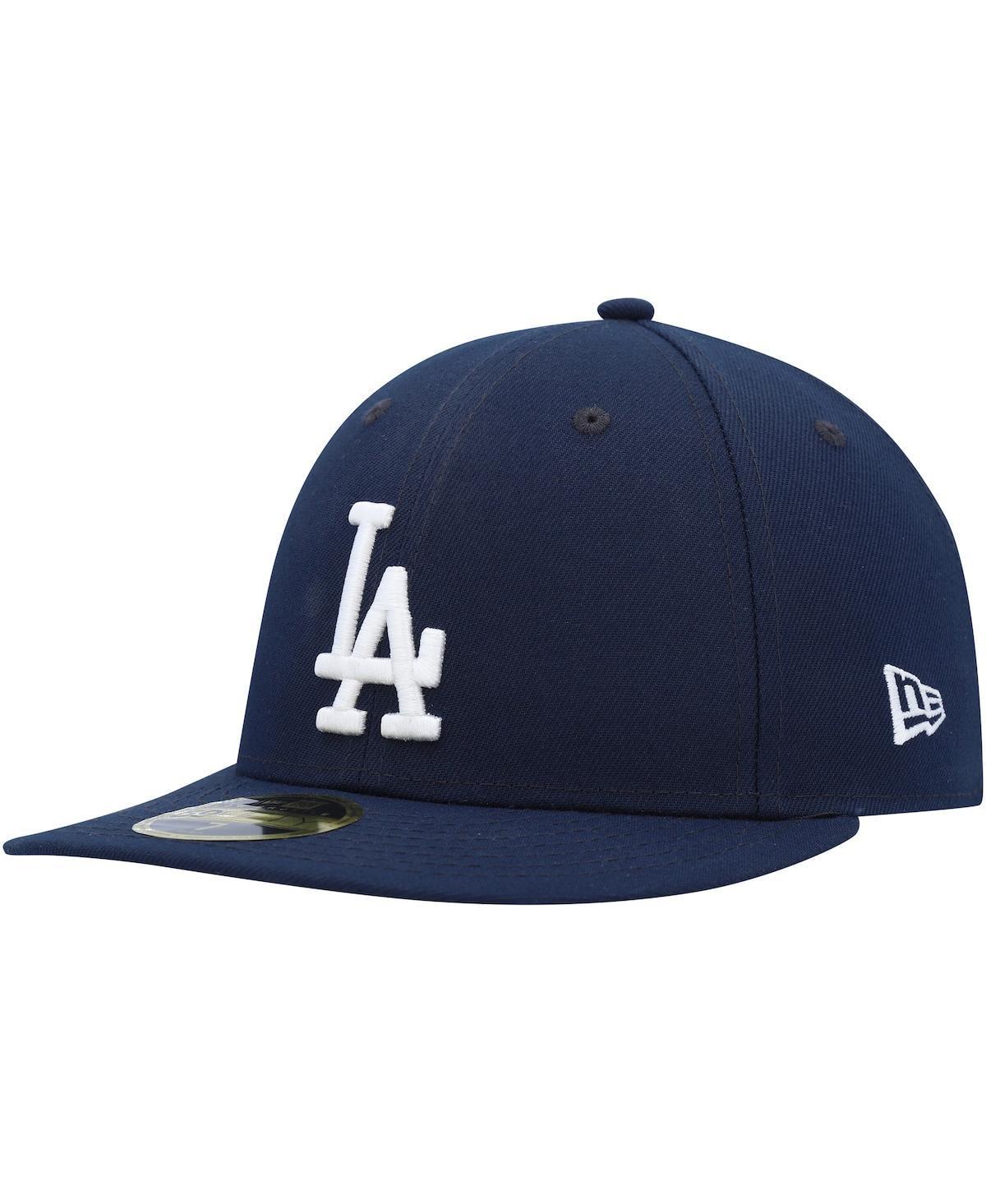 Mens New Era Los Angeles Dodgers Oceanside Low Profile 59FIFTY Fitted Hat Blue Product Image