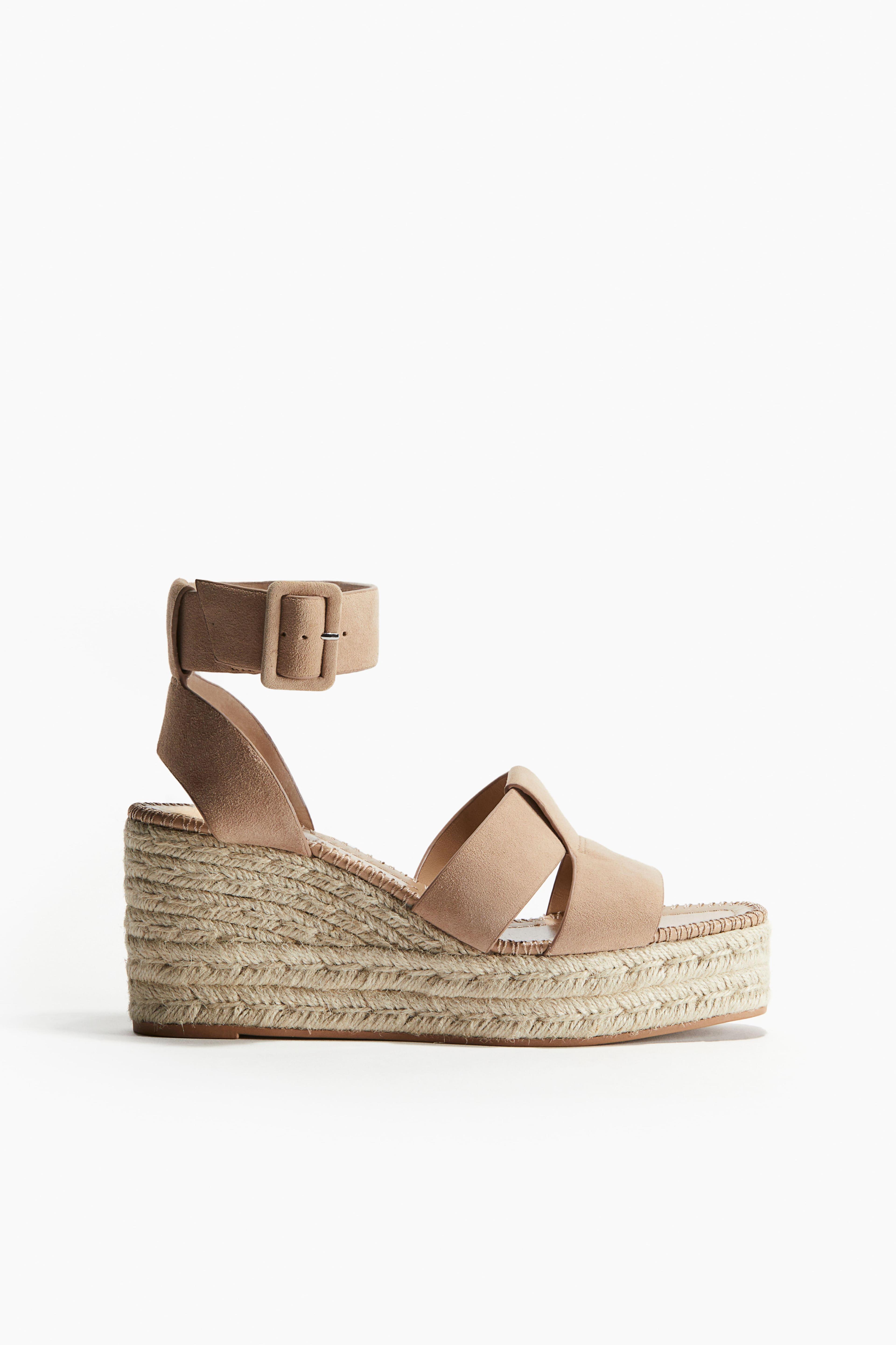 Wedge-heeled Suede Espadrilles Product Image