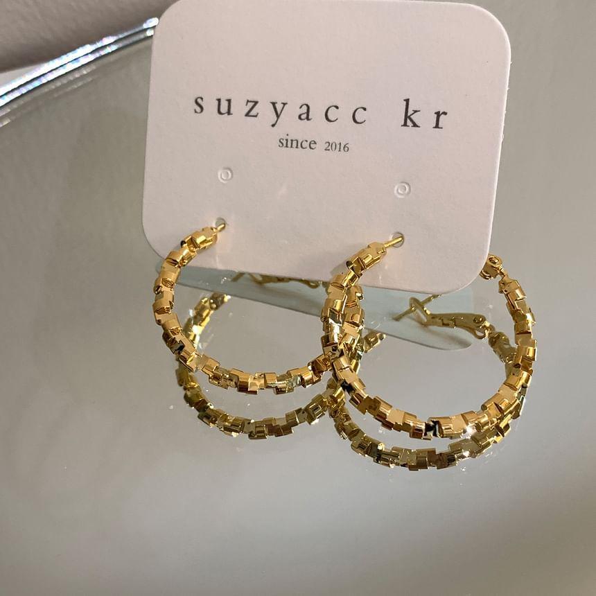 Irregular Hoop Earring Product Image