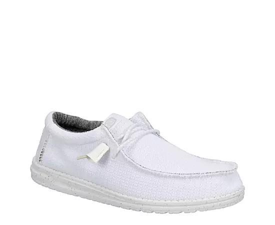 Heydude Mens Wally Knit Wide Slip On Sneaker Product Image