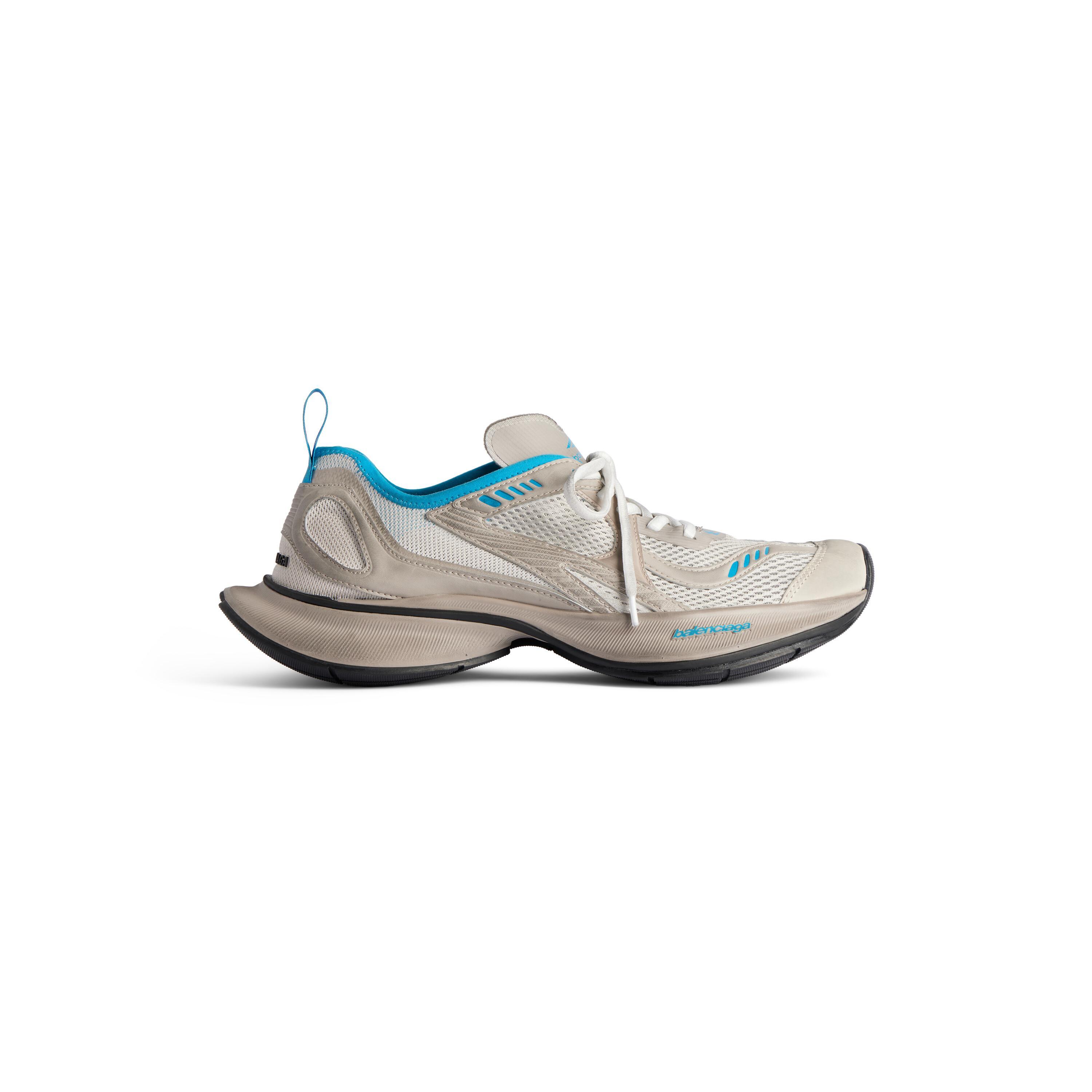 Men's Circuit Sneaker  in Beige/blue Product Image